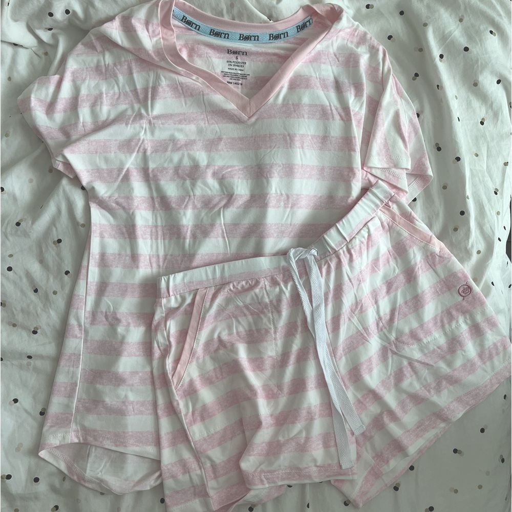 Pink pj set